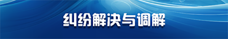 纠纷解决与调解